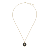 Gucci Inteloking Collana a Catena Lunga Oro 18k Diamanti Onice