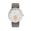 Nomos Glashütte Tangente 38 Datario Shulhausweiss