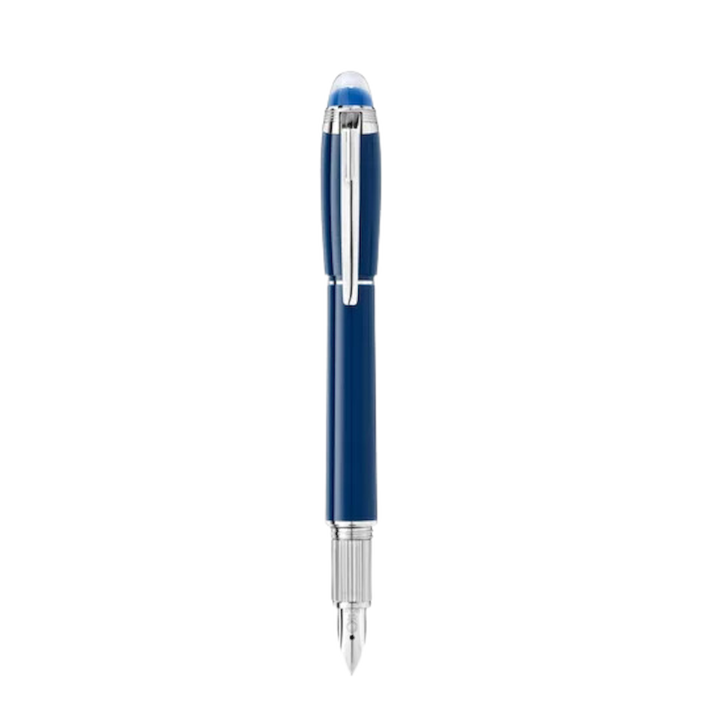 Penna stilografica StarWalker Blue Planet in pregiata resina MB125290