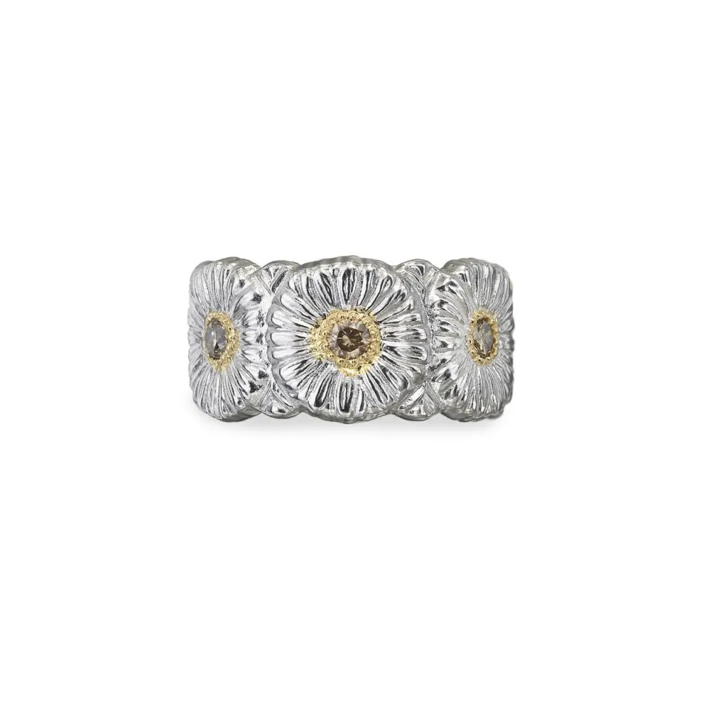 Buccellati Blossoms Diamonds - Size 53 JAGETE012383XXX530