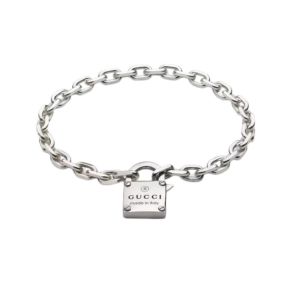 Gucci lock bracelet discount