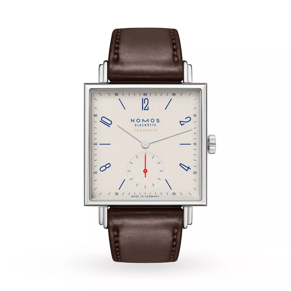 Nomos Glashutte Tetra ref. 421.S1 Tomasini Francia