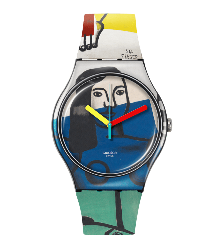 Swatch x Tate Galley Leger's Two Women Holding Flowers