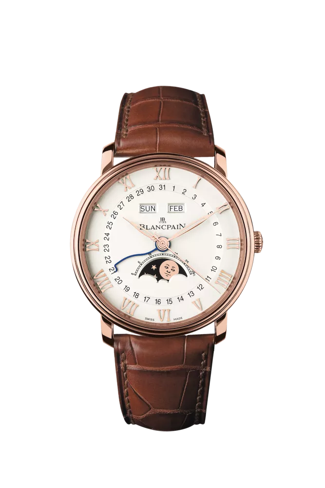 Blancpain Villeret Quantieme Complet ref. 6654 3642 55B Tomasini Francia
