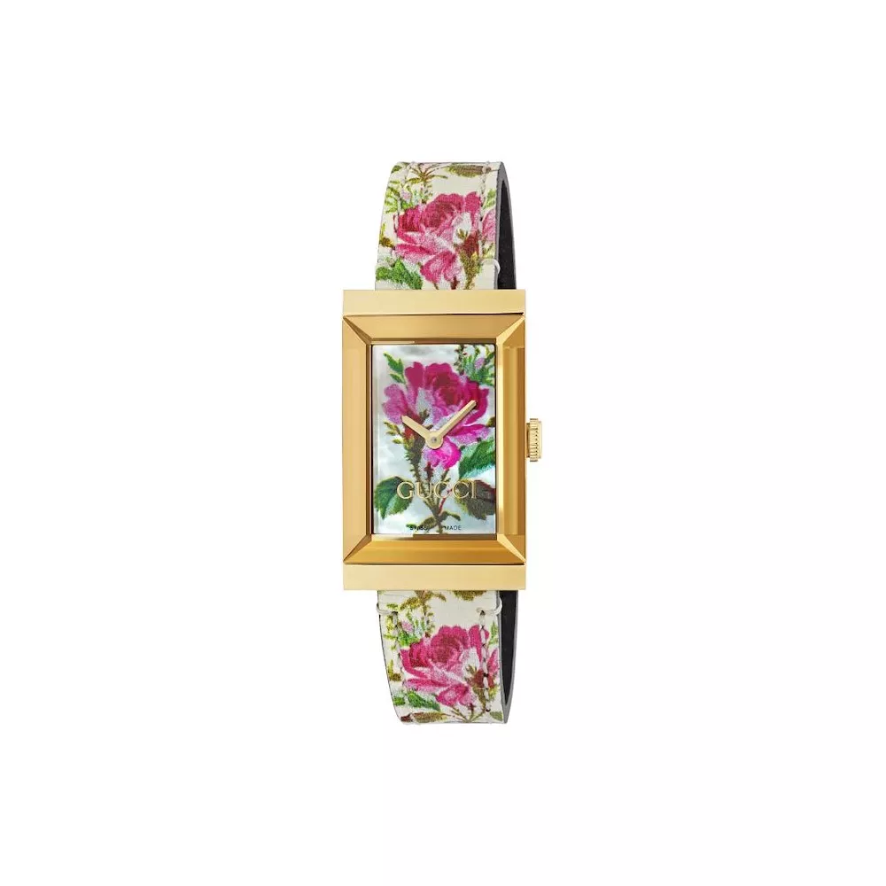 Gucci G Frame Fiori Rosa ref. YA147406 Tomasini Francia