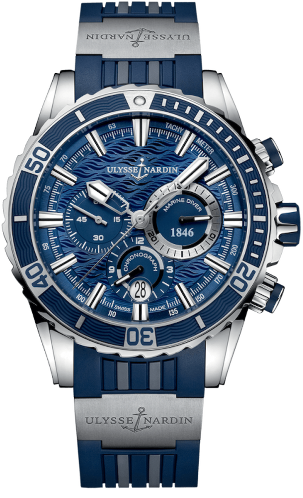 Ulysse Nardin Diver Chronograph ref. 1503 151 3 93 Tomasini Francia