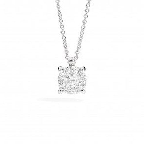 Recarlo Girocollo Pavé Diamanti 0.40 Ct