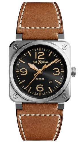 Bell & ross Instruments Br0392-gh-st/sca