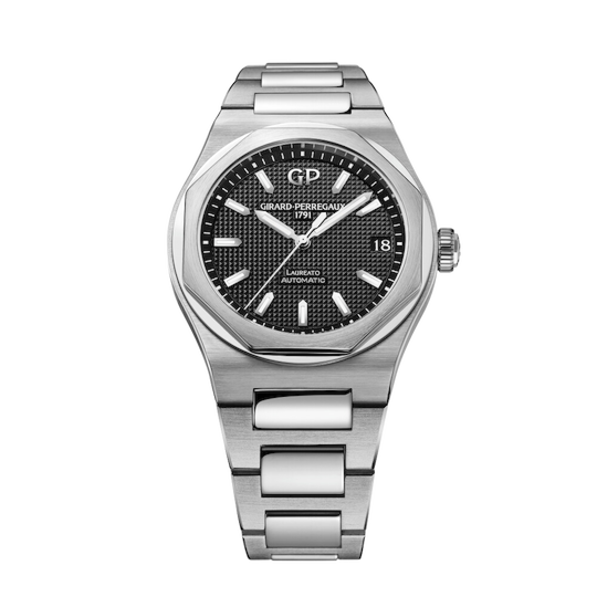 Girard Perregaux Laureato Chronograph 42 mm ref. 81020 11 431 11A Tomasini Francia