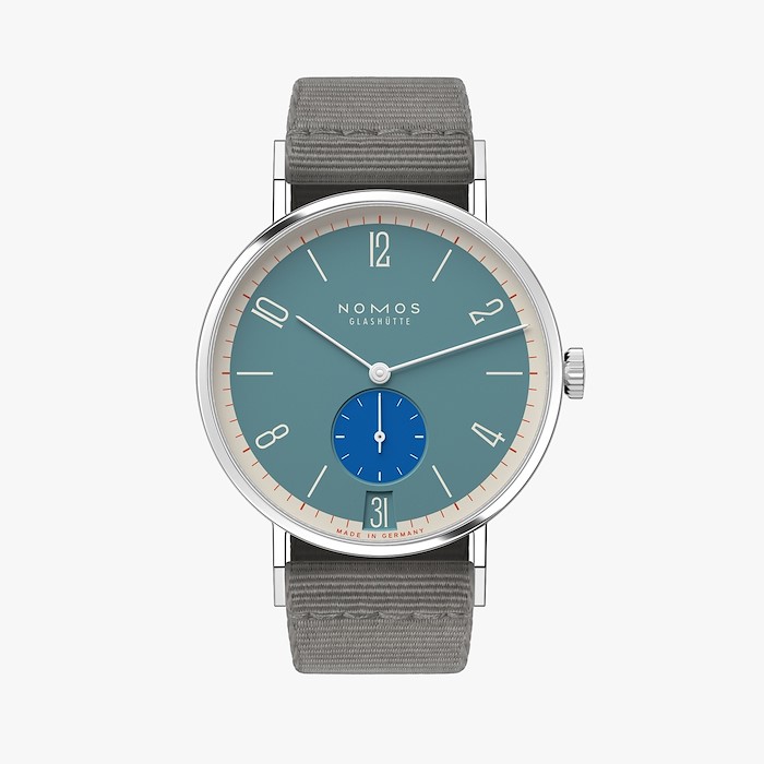 Nomos Glashütte Tangente 38 Datario Super Sardine