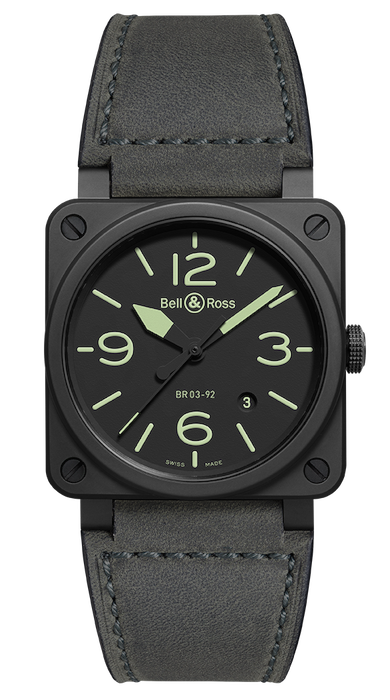 Bell & ross Instruments Br0392-bl3-ce/sca