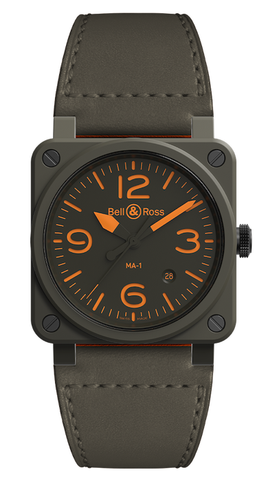 Bell & ross Instruments Br0392-kao-ce/sca